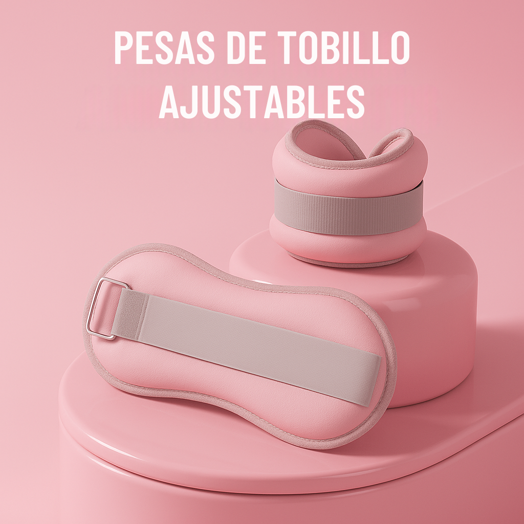 Tobilleras con Peso (Lastres) para Danza y Entrenamiento (Unisex)