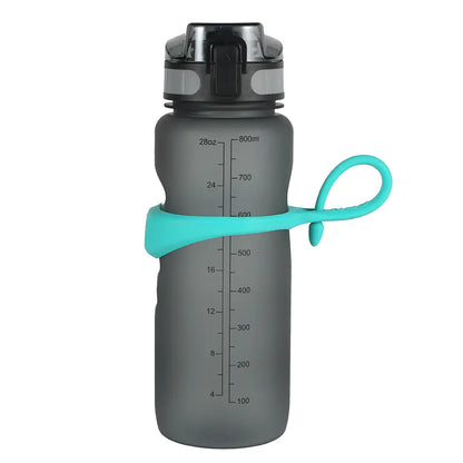 Fitness Sports Water Bottle with Magnetic Handle Ring